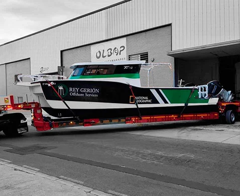 Rotular barco, boatwrap